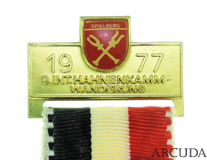 Памятный знак «Ханенкамм» 1977г. Австрия